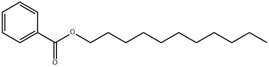 Benzoic acid, undecyl ester 结构式