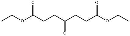 4-氧代庚二酸二乙酯 结构式