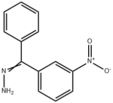 (E)-(3-(Hydroxy(oxido)amino)phenyl)(phenyl)methanone hydrazone 结构式