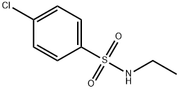 4-氯-N-乙基苯磺酰胺 结构式