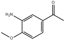 1-(3-氨基-4-甲氧苯基)乙酮 结构式