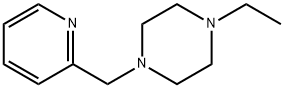 Piperazine, 1-ethyl-4-(2-pyridinylmethyl)- (9CI) 结构式