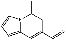 7-Indolizinecarboxaldehyde,5,6-dihydro-5-methyl-(9CI) 结构式