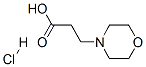 3-(吗啉-4-基)丙酸盐酸盐 结构式