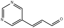 2-Propenal, 3-(5-pyrimidinyl)-, (2E)- (9CI) 结构式
