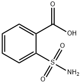 邻磺酰胺苯甲酸 结构式