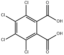 四氯邻苯二甲酸 结构式