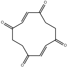 2,8-Cyclododecadiene-1,4,7,10-tetrone 结构式