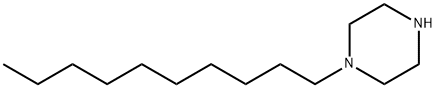 1-癸哌嗪 结构式