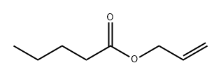 戊酸烯丙酯 结构式