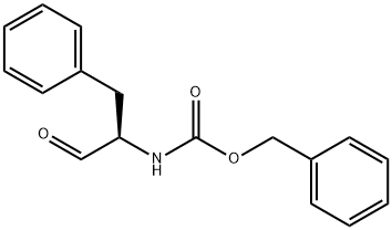 N-苄氧羰基-D-苯丙氨醛 结构式