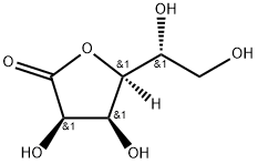 D-(-)-古洛糖酸-gamma-内酯 结构式