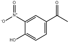 4'-羟基-3'-硝基苯乙酮 结构式