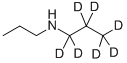 N-丙基-1-丙胺-1,1,2,2,3,3,3-D<SUB>7</SUB> 结构式