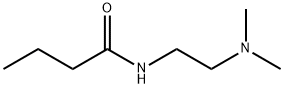 N-[2-(dimethylamino)ethyl]butyramide 结构式