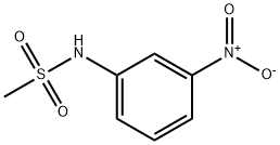 N-甲砜基-3-硝基苯胺 结构式