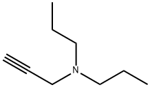 3-二-正-丙基氨基-1-丙炔 结构式