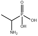 DL-1-氨基乙基膦酸 结构式