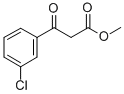 3-(3-氯苯基)-3-羰基丙酸甲酯 结构式