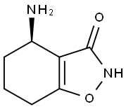 1,2-Benzisoxazol-3(2H)-one,4-amino-4,5,6,7-tetrahydro-,(4R)-(9CI) 结构式