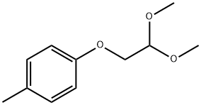1-(2,2-二甲氧基-乙氧基)-4-甲基-苯 结构式