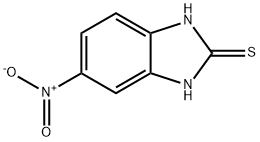 2-巯基-5-硝基苯并咪唑 结构式