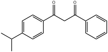 异丙基二苯甲酰甲烷 结构式