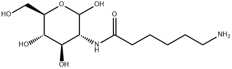 2-[（6-氨基-1-氧己基）氨基] -2-脱氧-D-吡喃葡萄糖 结构式