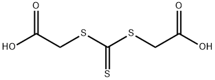 双(羧甲基)三硫代碳酸盐 结构式