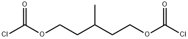 3-methylpentane-1,5-diyl bis(chloroformate) 结构式