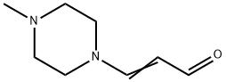 2-Propenal,3-(4-methyl-1-piperazinyl)-(9CI) 结构式