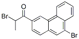 2-bromo-1-(9-bromophenanthren-3-yl)propan-1-one 结构式