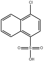4-氯萘-1-磺酸 结构式