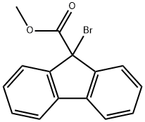 methyl 9-bromofluorene-9-carboxylate 结构式