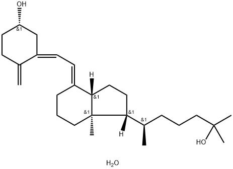 骨化二醇一水合物 结构式