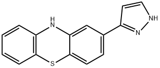 2-(1H-吡唑-5-基)-10H-吩噻嗪 结构式