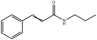 N-Propyl-3-phenylpropenamide 结构式
