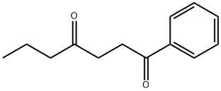 1-PHENYL-HEPTANE-1,4-DIONE 结构式