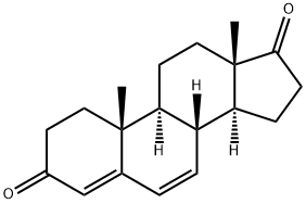 4,6-ANDROSTADIEN-3,17-DIONE 结构式