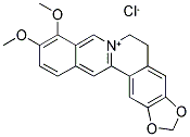 盐酸小檗碱 结构式