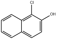1-氯-2-萘酚 结构式