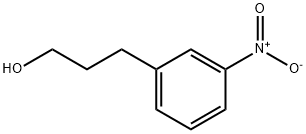 3-(3-硝基苯基)-1-丙醇 结构式