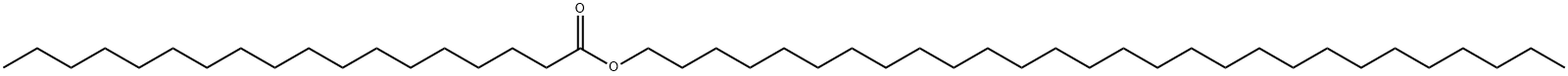 Octadecanoic acid, octacosyl ester 结构式