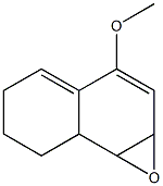 6-METHOXY-1A,2,3,7B-TETRAHYDRO-1-OXA-CYCLOPROPA[A]NAPHTHALENE 结构式