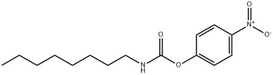 4-硝基苯基辛基氨基甲酸酯 结构式