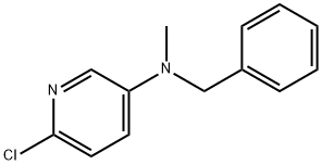 N-(6-chloropyridin-3-yl)-N-methylbenzylamine 结构式