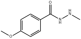 Benzoic acid, 4-methoxy-, 2-methylhydrazide (9CI) 结构式