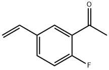 Ethanone, 1-(5-ethenyl-2-fluorophenyl)- (9CI) 结构式