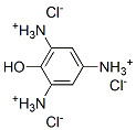 2-hydroxybenzene-1,3,5-triyltriammonium trichloride 结构式