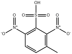 3-甲基-2,6-二硝基苯磺酸 结构式